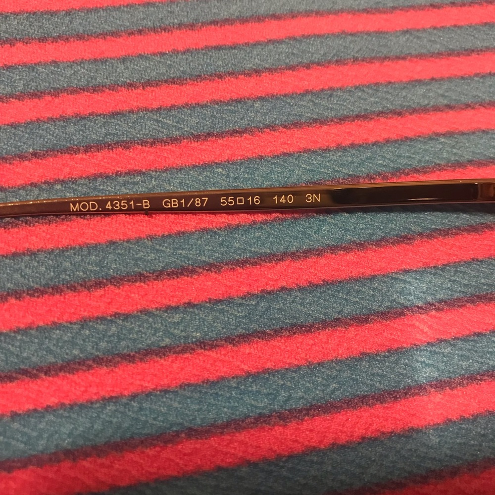 SALE Authentic Versace Black/Gold Sunglasses - Picture 7 of 8